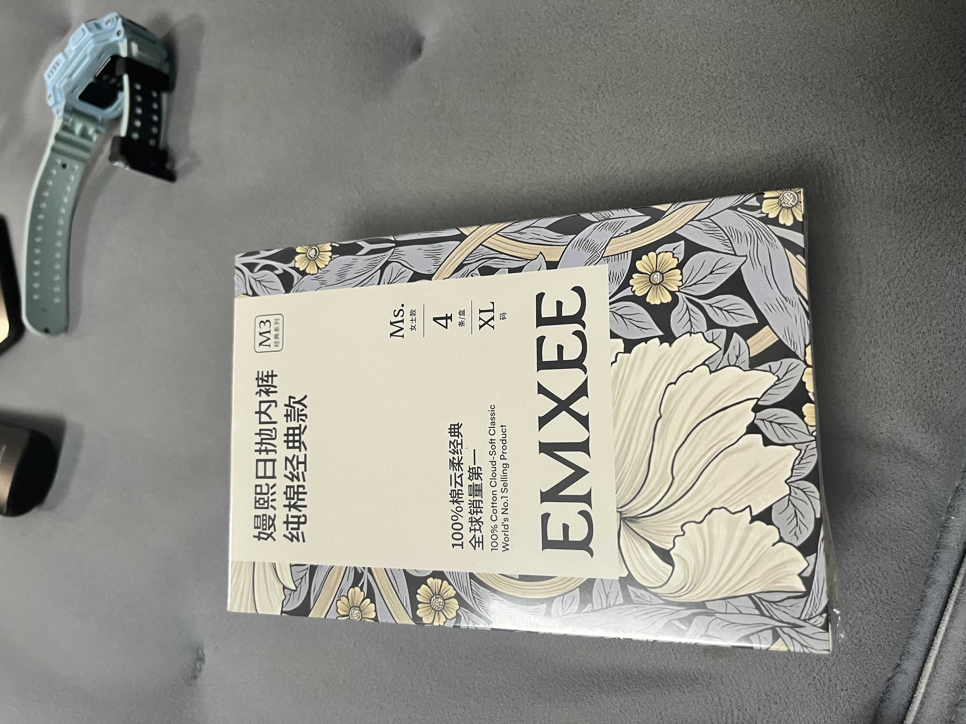 嫚熙一次性内裤女士孕产妇月子纯棉日抛免洗品牌直供安全灭菌28条XL码 实拍图
