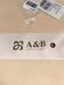 AB内衣女士全棉本命年大红弹力蕾丝花边打底衫吊带衫女式背心8191 淡玉 2XL 实拍图