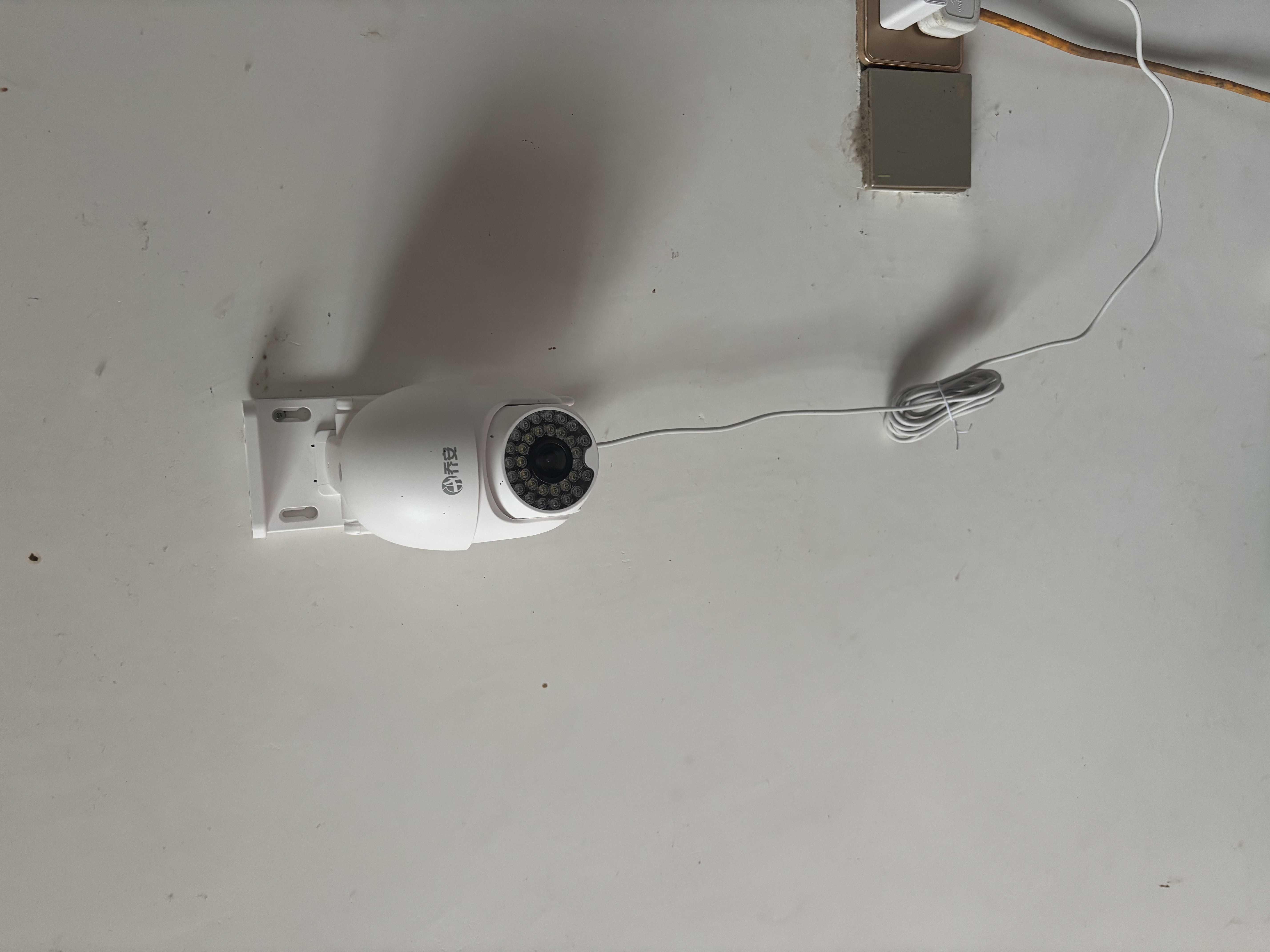 乔安（JOOAN）高清监控摄像头室外家用监控无线wifi监控器360度无死角带夜视全景旋转云台户外家用手机远程AI 实拍图