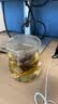 GLASSLOCK玻璃茶杯男女士专用茶水分离泡茶耐高温杯子过滤花茶杯500ml 实拍图