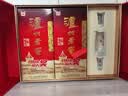 泸州老窖六年窖头曲 浓香型白酒 52度500ml*2瓶 马年礼盒（配酒具礼袋） 实拍图