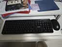 联想（Lenovo）KN210键盘鼠标套装 2.4G无线键鼠套装 全尺寸商务办公  笔记本电脑键盘台式机一体机 黑色 实拍图