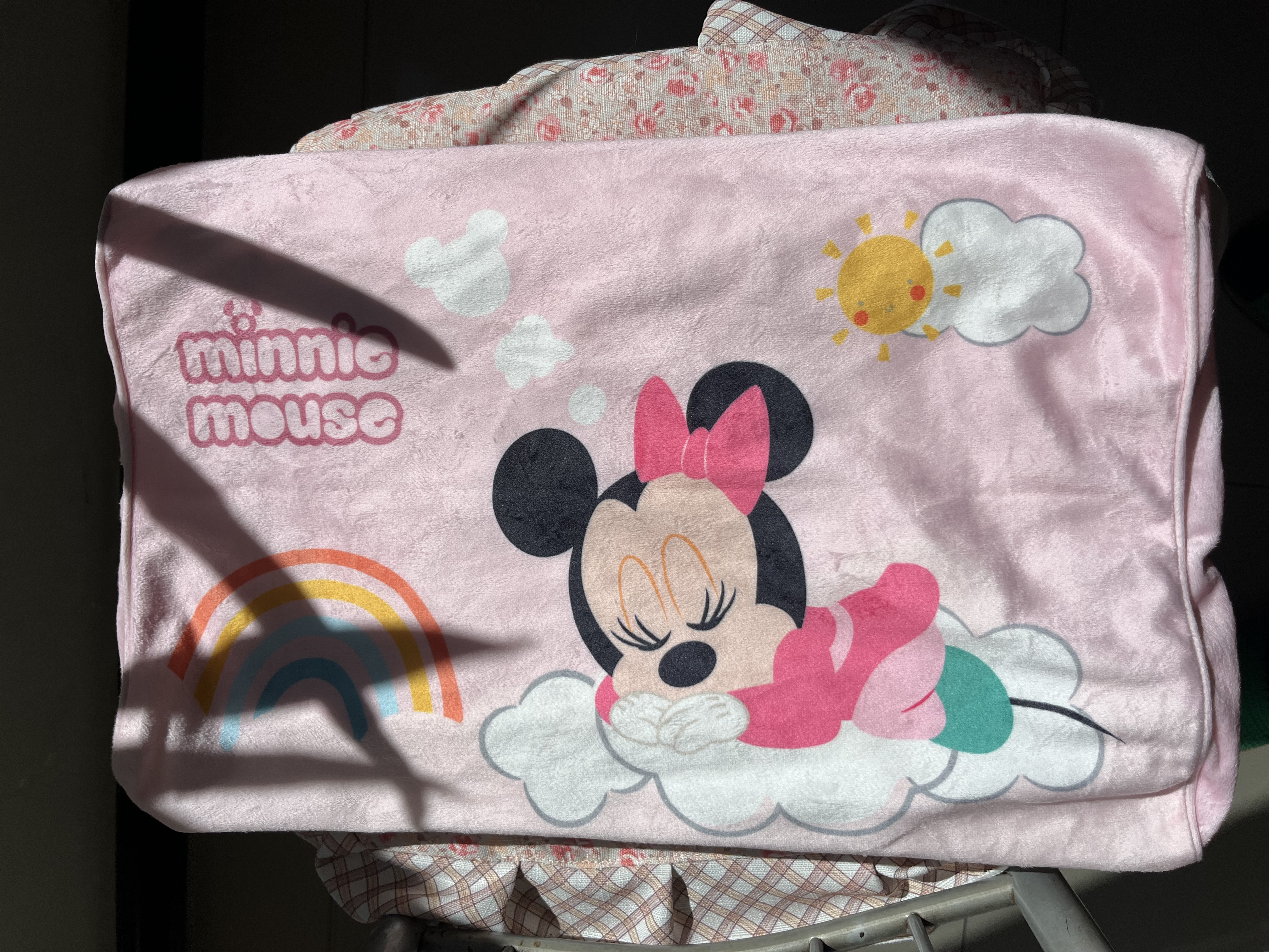 迪士尼（Disney）儿童枕头 泰国乳胶 婴儿枕幼儿园学生乳胶枕3-6岁米妮45*27*6cm 实拍图
