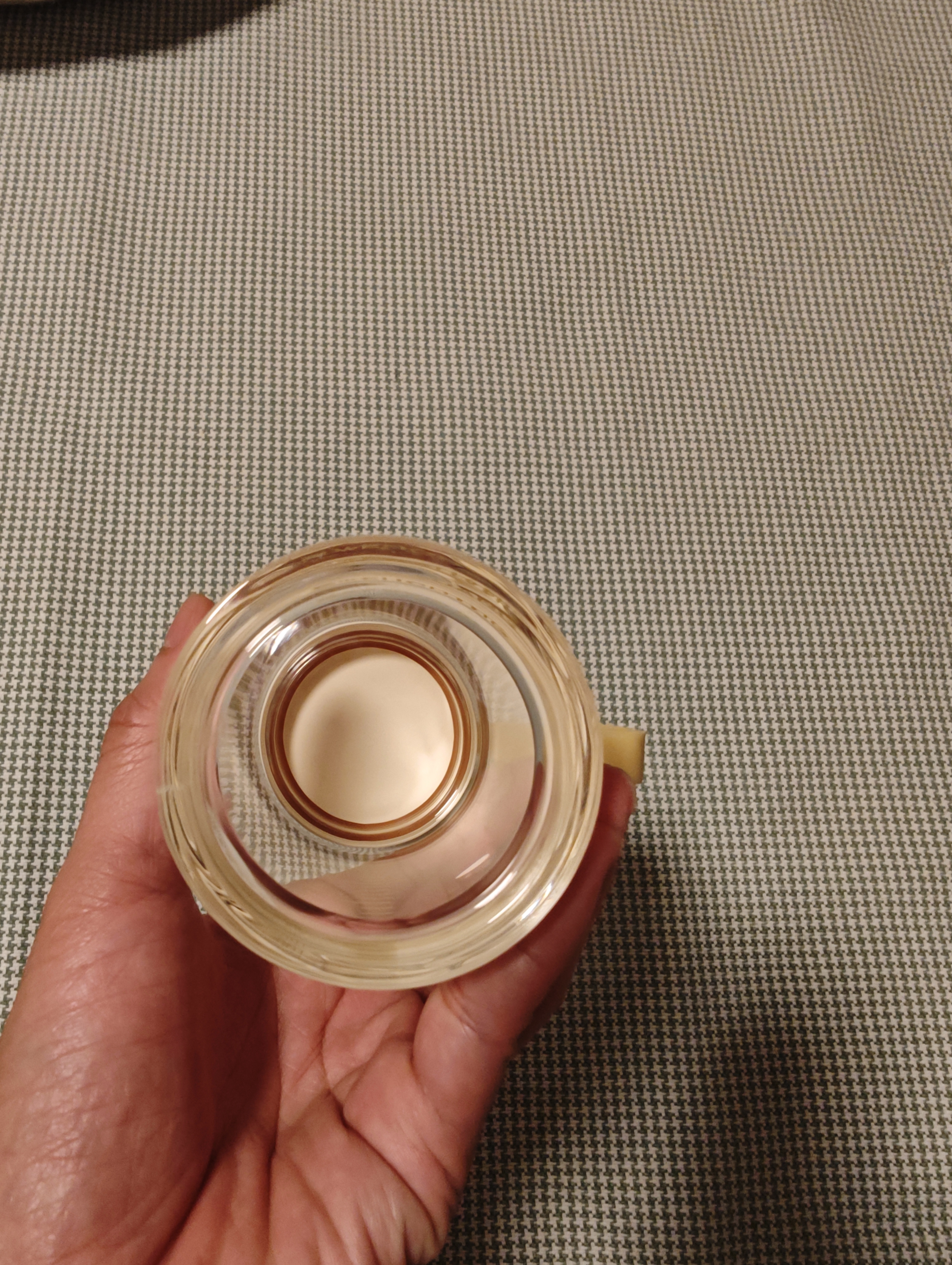 富光玻璃杯高硼硅玻璃水杯子女生便携牛奶咖啡刻度高颜值茶杯330ml 实拍图