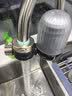 美的（Midea）水龙头过滤器家用厨房自来水净水器 活性炭12级精滤 可清洗 除氯除异味除垢 通用安装前置滤水器 2芯装【2年免换芯】活性炭增强版滤芯 实拍图
