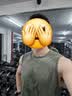回力（Warrior）速干背心男夏美式复古印花无袖夏季冰丝透气宽松运动坎肩健身衣YD 实拍图