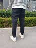 李宁（LI-NING）运动裤男春秋亲肤简约百搭休闲卫裤棉质潮流显瘦束脚裤子跑步长裤 实拍图