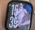 Apple/苹果/苹果 Watch Series 12 智能手表GPS款42毫米浅金色铝金属表壳沙砾色运动型表带M/L MJF24CH/B 实拍图