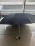 天堂伞 双人晴雨伞三折 晴雨伞三折10骨加大加固黑胶防晒伞 曜石黑 实拍图