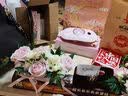 三丽鸥暖宫腰带暖宝宝按摩大姨妈神器缓解痛经七夕情人节生日礼物送女生 凯蒂猫三丽鸥【APP+热敷+按摩+夜灯+礼袋】 实拍图