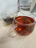 富光花茶杯透明茶杯内胆茶水分离杯办公室玻璃杯子水杯350ml 实拍图