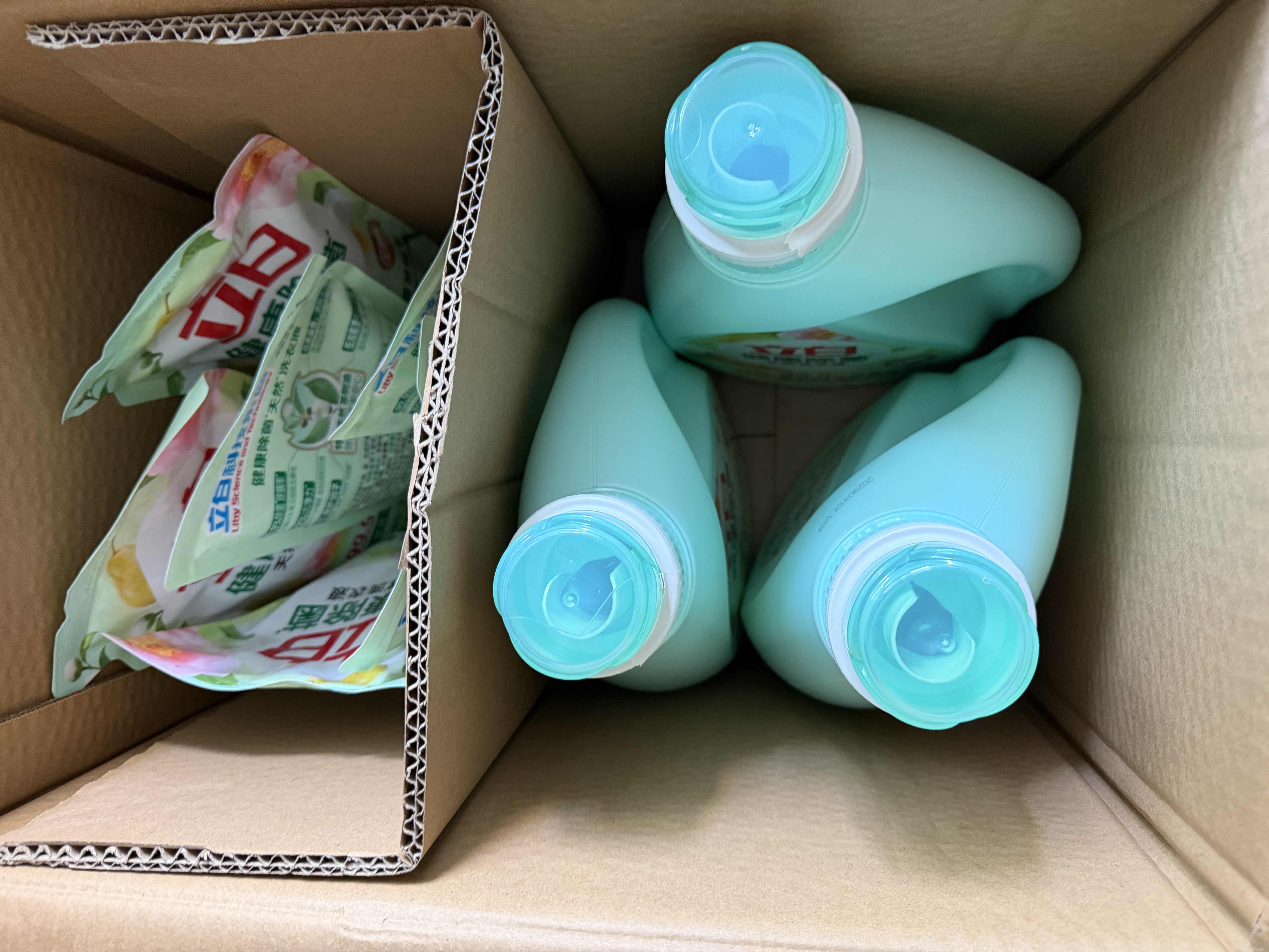 立白健康除菌天然洗衣液18斤手洗机洗15分钟快洗留香除螨抑菌祛味去渍 实拍图