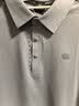 KOLON SPORT/可隆SECO POLO衫  男士户外抗菌防晒UPF50+吸湿速干T恤 LHPT6MTT23-GB 灰蓝色 M 170/92A 实拍图