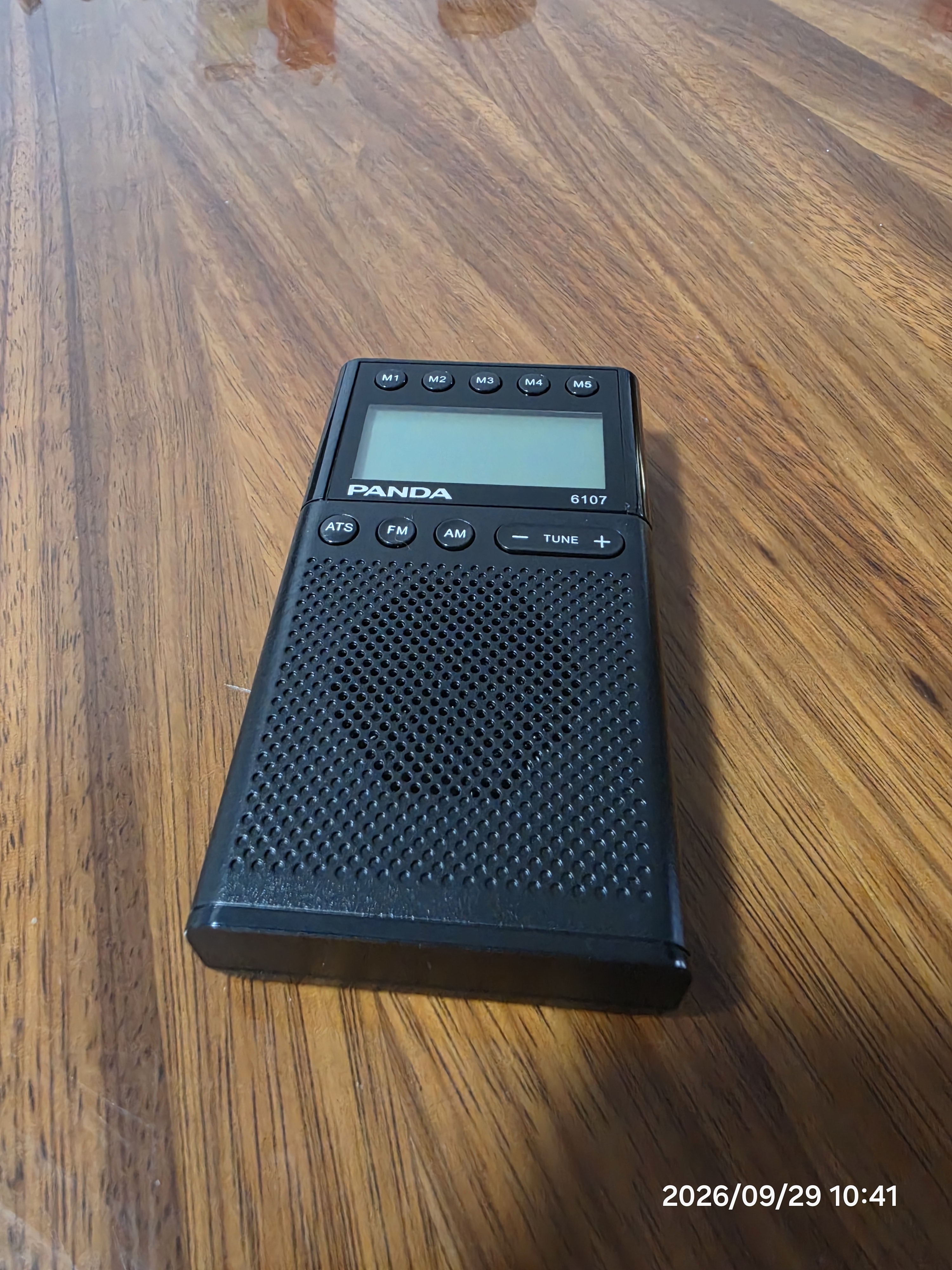 熊猫6107 收音机迷你袖珍校园广播全国兼上海英语四六级高考中考用老人半导体礼物礼品 实拍图