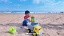 Hape(德国)儿童玩沙玩具沙滩挖沙挖土大铲红色玩雪工具节日礼物E4059 实拍图