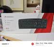 双飞燕（A4TECH）KB-8 104键有线办公键盘鼠标套装USB电脑通用PS2圆口商务家用轻音防水套件 KB-8 USB接口 实拍图
