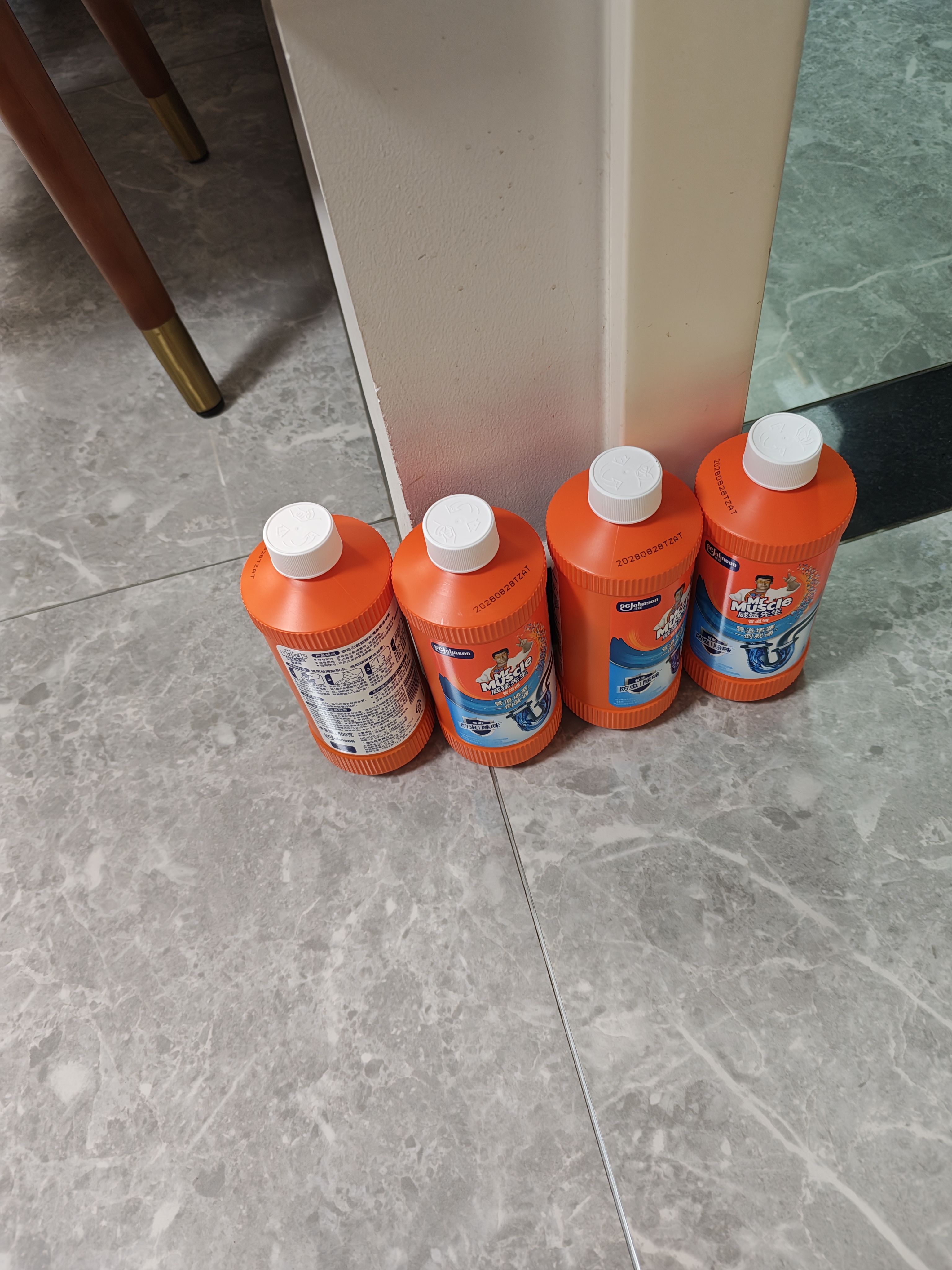 威猛先生（Mr Muscle）管道疏通剂500g 下水道疏通剂 卫生间管道疏通 超市同款 实拍图