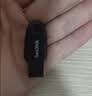 Sandisk闪迪64GB USB3.2 U盘 CZ550黑色 读速100MB/s 安全加密 数据恢复 学习办公电脑车载 高速大容量优盘 实拍图