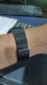 竞技者适于华为手表watch4/Pro表带watch3pro/GT5/GT6/GT7磁吸钛金属合金手表带男款高级46/48 【曜石黑】工字密网-防刮耐磨22mm通用 实拍图