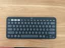 罗技（Logitech）时尚系列K390无线蓝牙键盘 超薄便携 K380升级版 黑色 79键 实拍图