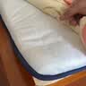 曼克顿（MANKEDUN）乳胶床垫加厚记忆棉榻榻米抗压单双人家用宿舍床褥子床垫子 风尚灰（厚度约8cm） 90cm*190cm【大牌平替 无溢价】 实拍图