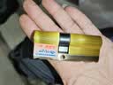 虎顿（HOTUN）防盗门锁芯 C级锁芯 全铜多轨道锁芯 叶片防盗锁具8把钥匙 75P 实拍图