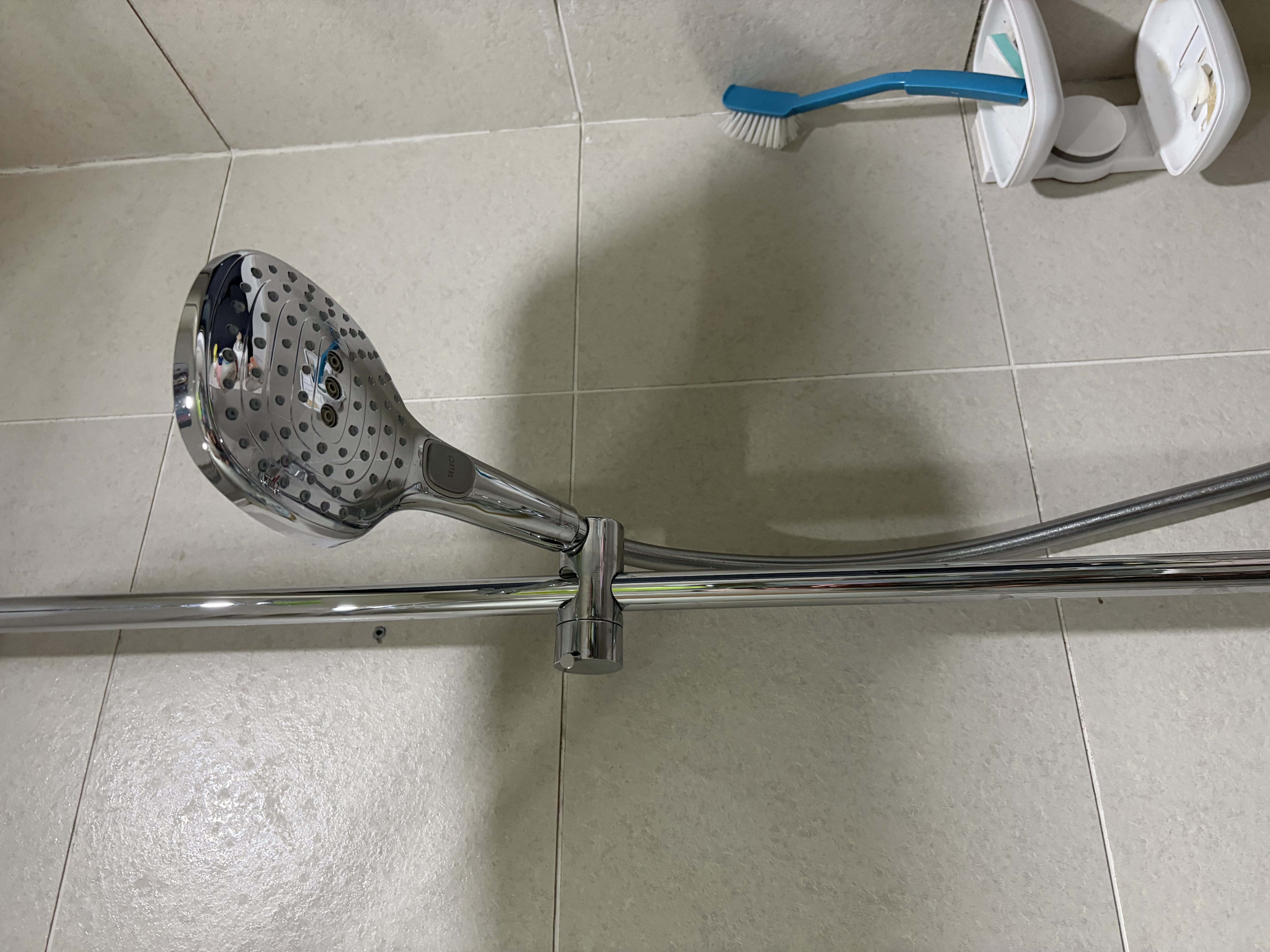 汉斯格雅（Hansgrohe）普通花洒套装双飞雨240恒温大顶喷26777007 实拍图