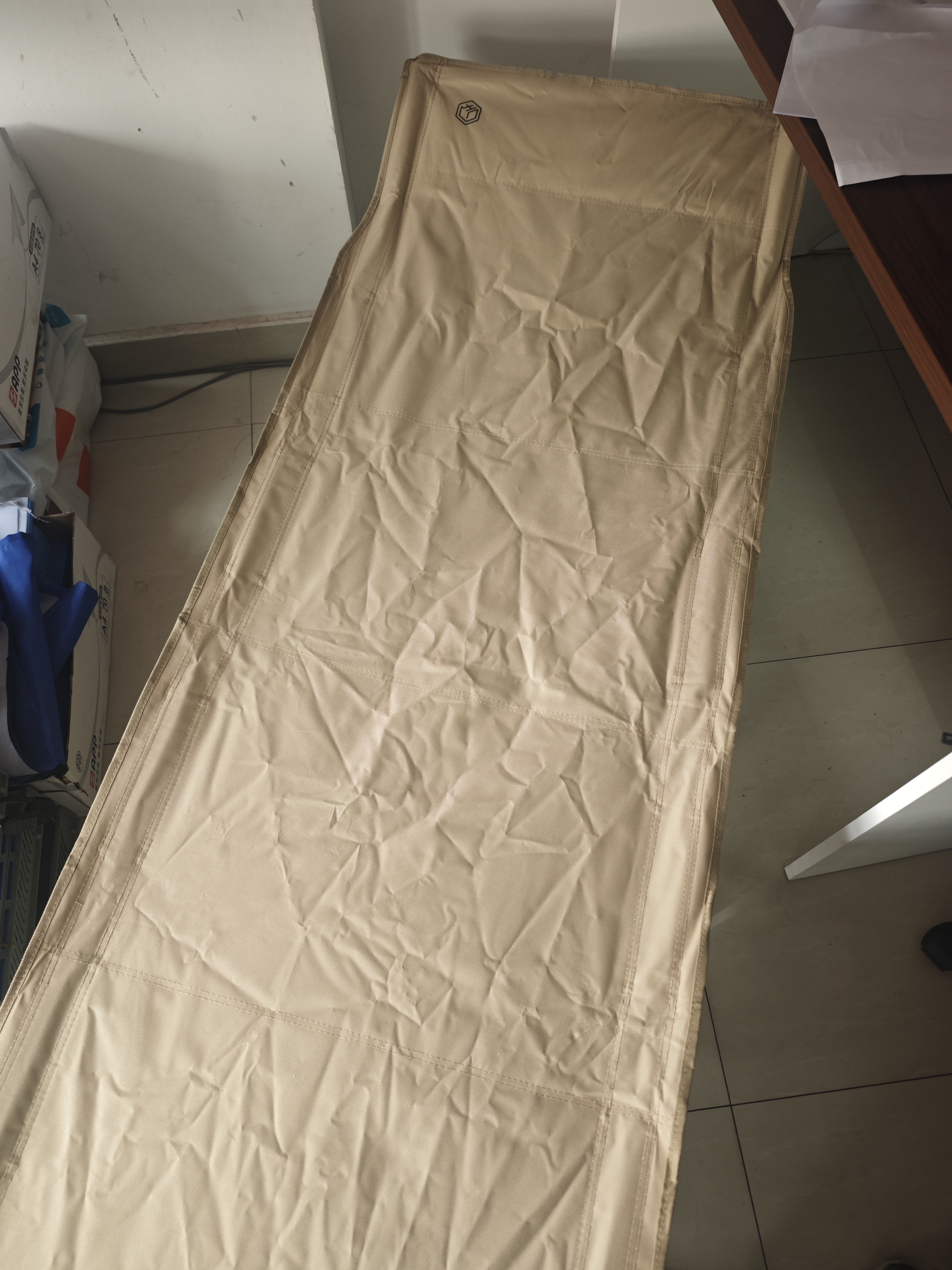 京东京造折叠床单人床办公室午睡午休床陪护简易床躺椅便携户外行军床翘款 实拍图