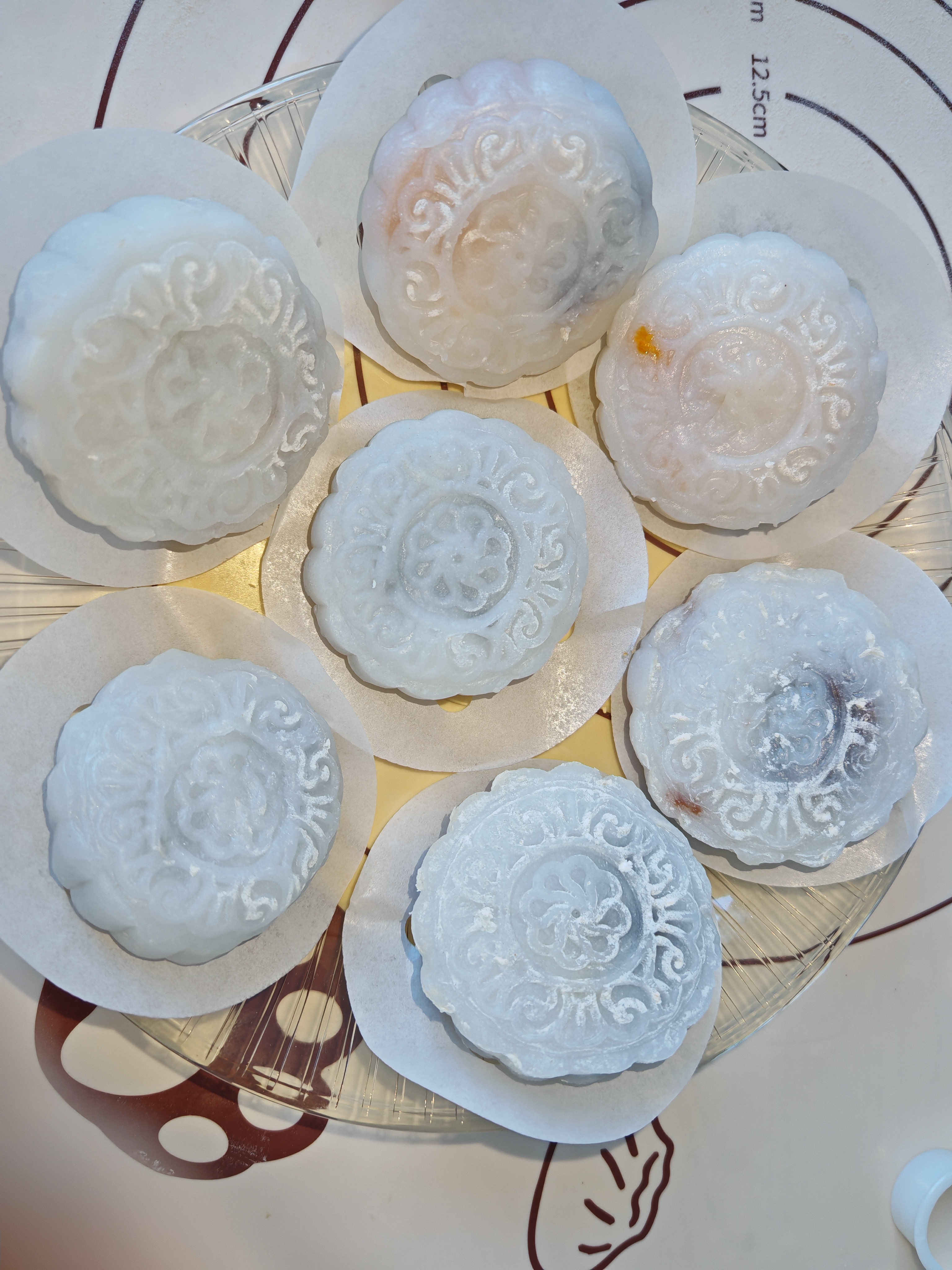 展艺冰皮预拌粉200g 中秋月饼预拌粉免蒸煮水晶冰皮粉乳酪月饼烘焙粉 实拍图