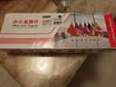 优和（UHOO）国庆节党旗国旗摆件办公室桌面会议桌旗中国小国旗小红旗摆件家用带底座五星红旗帜 圆形水晶0276 实拍图