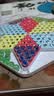 跳跳棋益智儿童小学生专用大人老式飞行棋二合一玻璃弹珠棋盘跳棋 (升级加厚款)60颗经典弹珠跳棋丨六角棋盘 实拍图