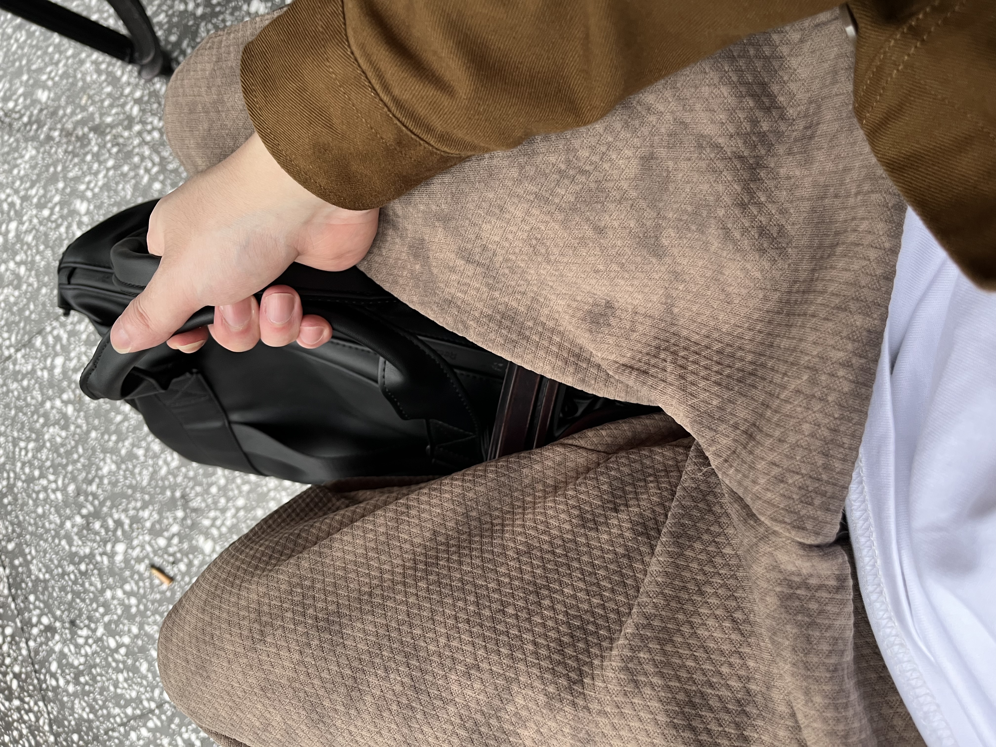 锐步干湿分离运动健身包男大容量斜挎手提出行登机旅行背包女 小号 实拍图