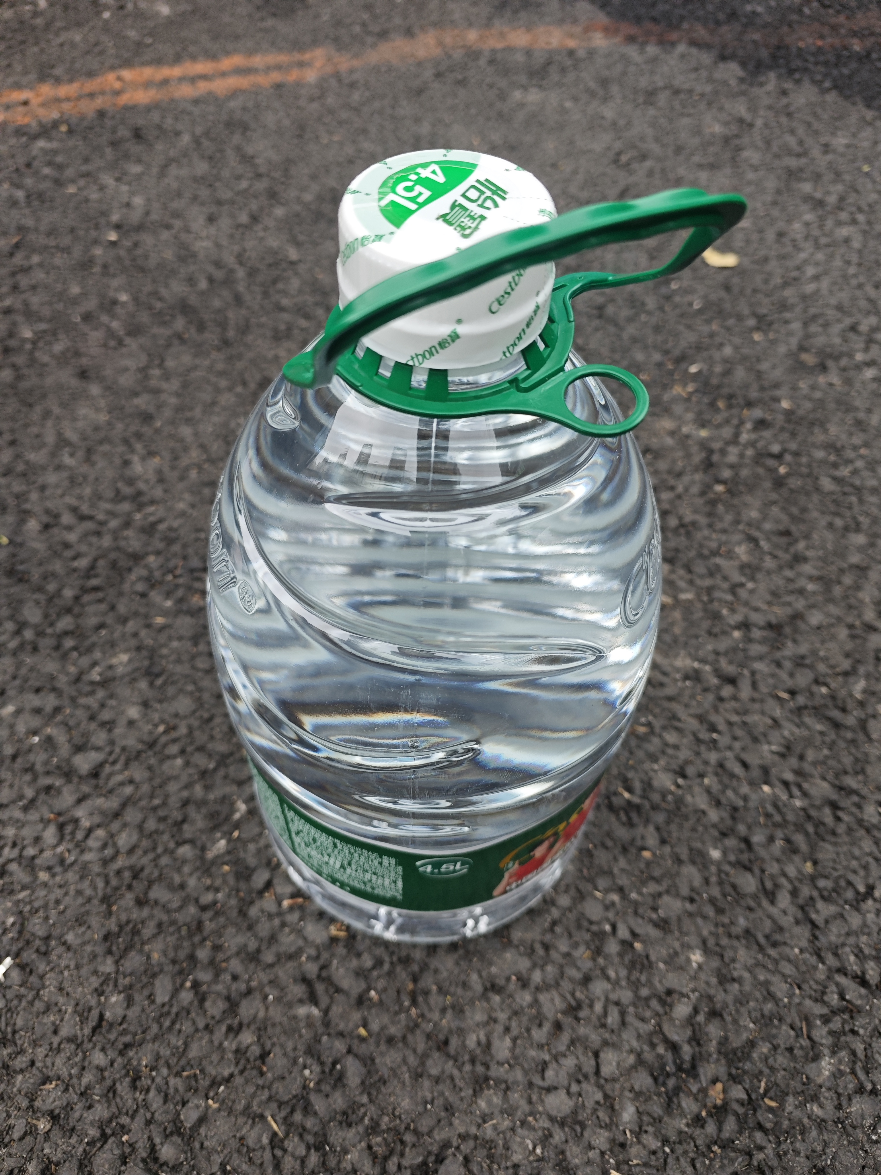怡宝 饮用水 纯净水4.5L*4桶装水 整箱装 实拍图