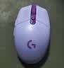 罗技（G）G304/G304X 无线电竞游戏鼠标 轻质便携 FPS 打瓦 三角洲 无畏契约外设必备 吃鸡 CS2 G304紫色 实拍图