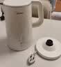 美的（Midea）电热水壶食品级304不锈钢自动断电双层防烫全钢无缝1.5L容量 MK-HJ1566 实拍图