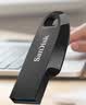 Sandisk闪迪128GB USB3.2 U盘 CZ550黑色 读速100MB/s 安全加密 数据恢复 学习办公电脑车载 高速大容量优盘 实拍图