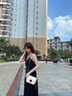 黛妃丹顿（DAFEI DENTON）轻奢侈品牌包包女包2025新款真皮女士斜挎包520情人节礼物送女友 米白色 礼盒装(送礼佳品) 实拍图