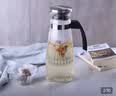 膳魔师（THERMOS）玻璃杯家用把手冷水壶耐热1.3L大容量凉水果汁桶TCG2C-1300-S-WS 实拍图