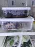 美丽雅一次性饭盒方形750ml*20套 食品级野餐外卖水果牛皮纸打包盒带盖 实拍图