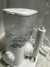 洁碧（Waterpik）冲牙器小魔方GT18全年龄段适用家用台式洗牙器水牙线洁牙牙齿冲洗器送老公老婆礼品七夕情人节礼物 GT18珍珠白（小魔方） 8支喷头 实拍图