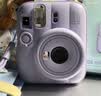 富士（FUJIFILM）拍立得 instax mini13 一次成像旅游相机 mini12 升级款定时自拍 送女生 生日礼物 漂浮时刻礼盒 Mini13 香芋紫【重磅新品】 官方标配【不含相纸】 实拍图