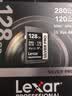 雷克沙（Lexar）128GB SD存储卡 C10 U3 V60 4K相机内存卡 读280MB/s 写120MB/s 捕捉光影（1667x升级版） 实拍图