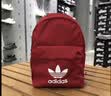 adidas休闲日常通勤运动双肩背包学生书包开学男女阿迪达斯三叶草   胜利红   NS(均码) 实拍图