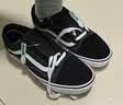 VANS范斯官方 升级款ComfyCush Old Skool舒服运动鞋低帮 黑色 36.5 实拍图