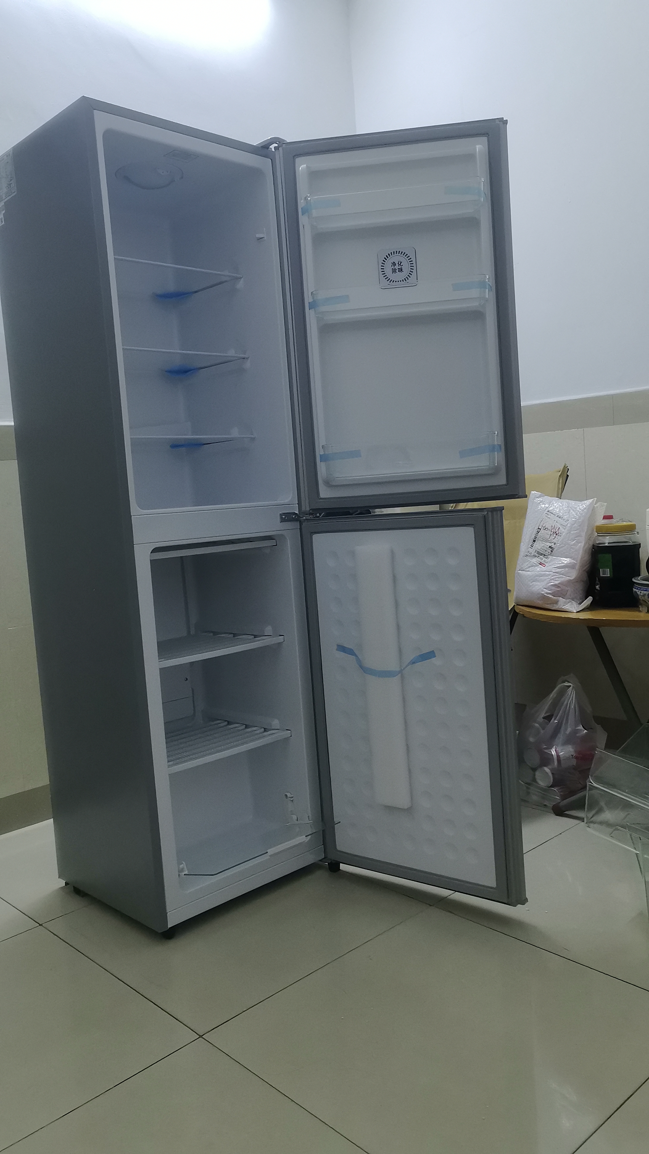 志高（CHIGO）双门冰箱家用小型办公室出租房宿舍用双开门中型二门电冰箱节能省电 一级能效-抽屉款228升级款【冷藏四层 冷冻三层】 实拍图