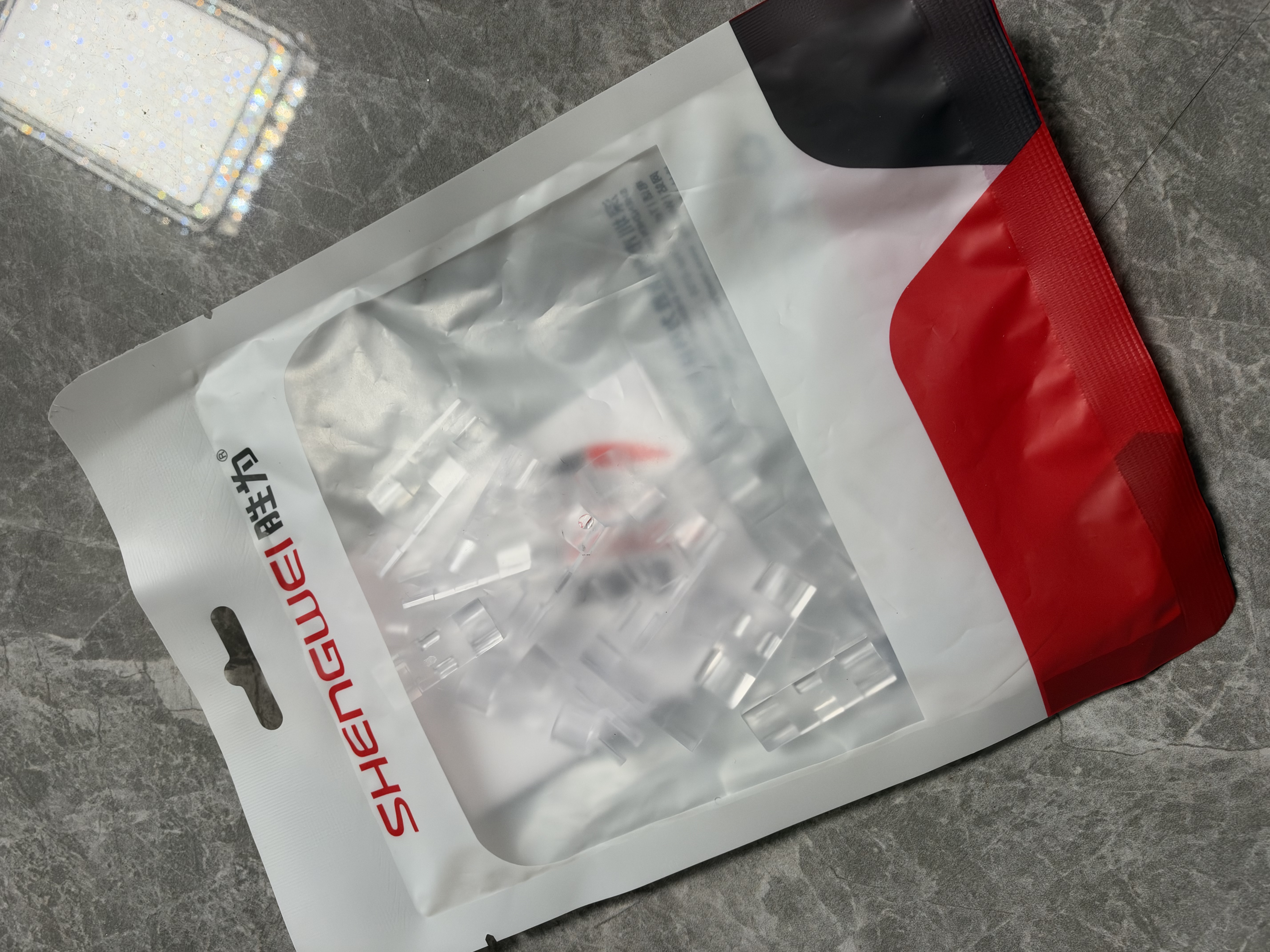 胜为理线器内径6mm固定器免钉墙贴无痕电源数据线收纳整理走线桌面网线卡扣自粘神器透明20个 CGXQ010T 实拍图