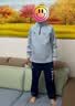 NIKE 3BRAND耐克防风速干卫衣+长裤儿童套装秋季男女童柔软舒适套装 晒单实拍图
