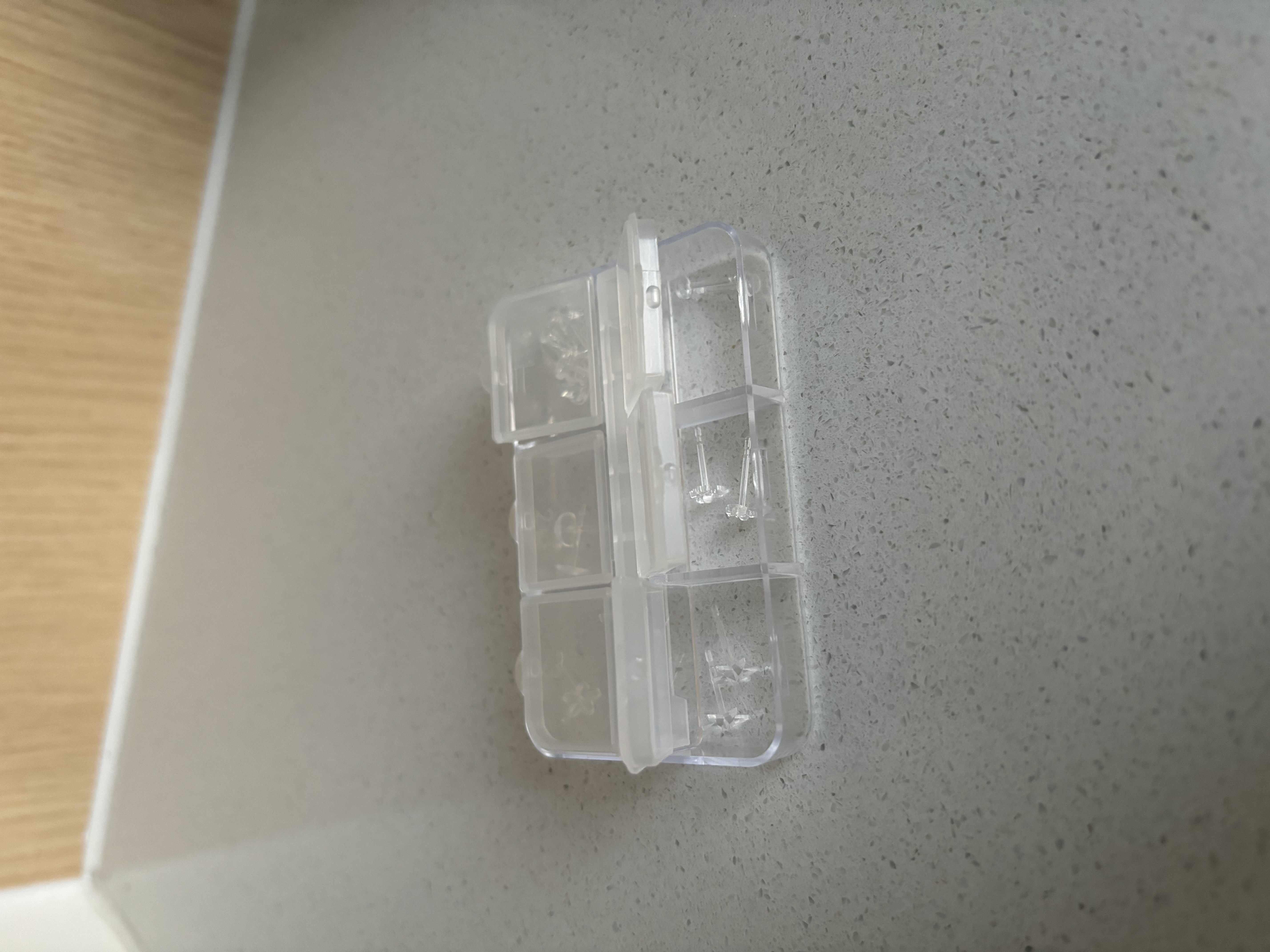 KOOGIS树脂耳钉养耳洞透明耳棒隐形耳针耳棍耳堵硅胶塞非塑料防堵5对 实拍图