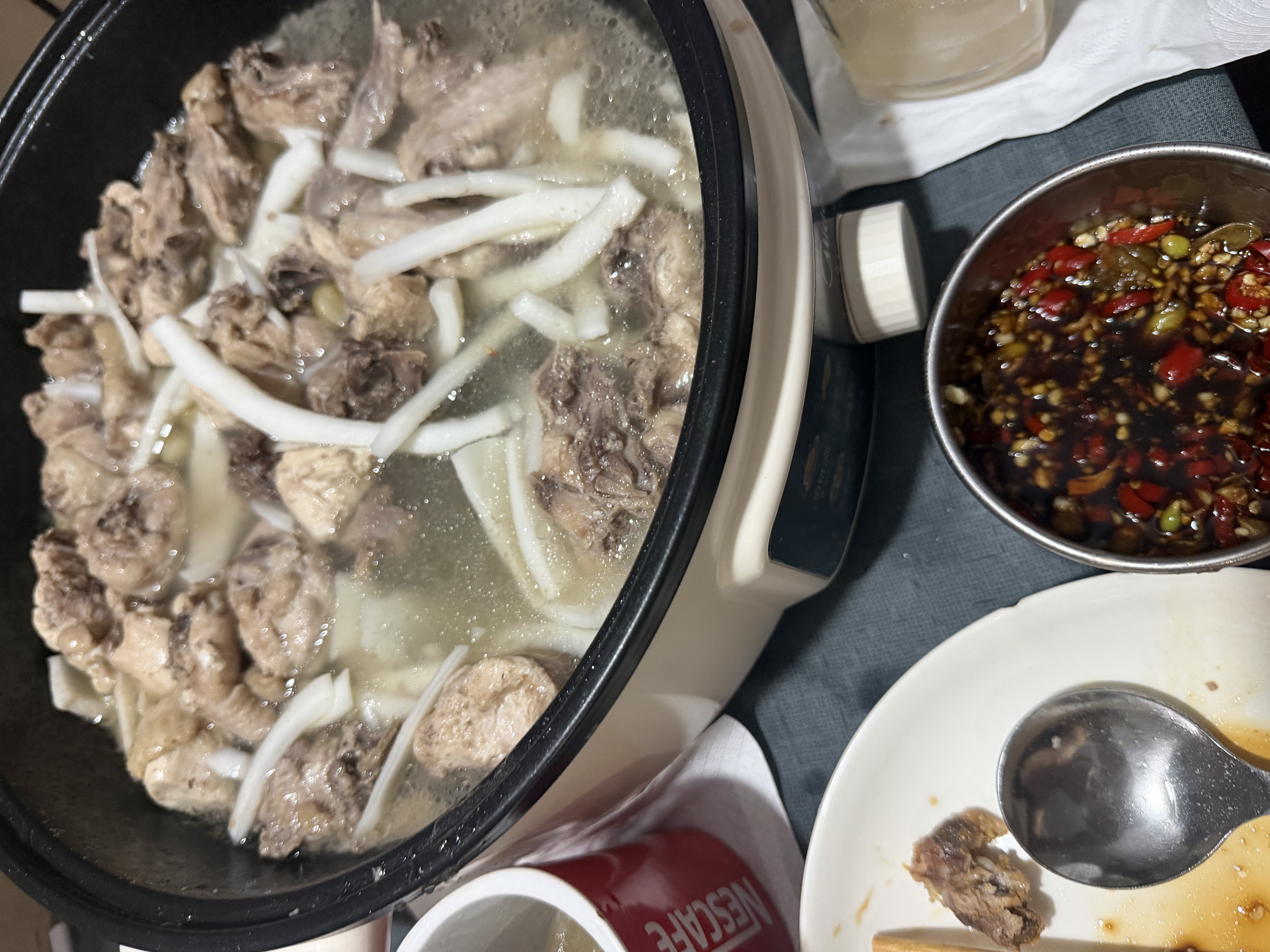潮夫道3-4人份椰子鸡火锅套餐4.55斤文昌鸡肉土鸡火锅食材海南特产生鲜 实拍图