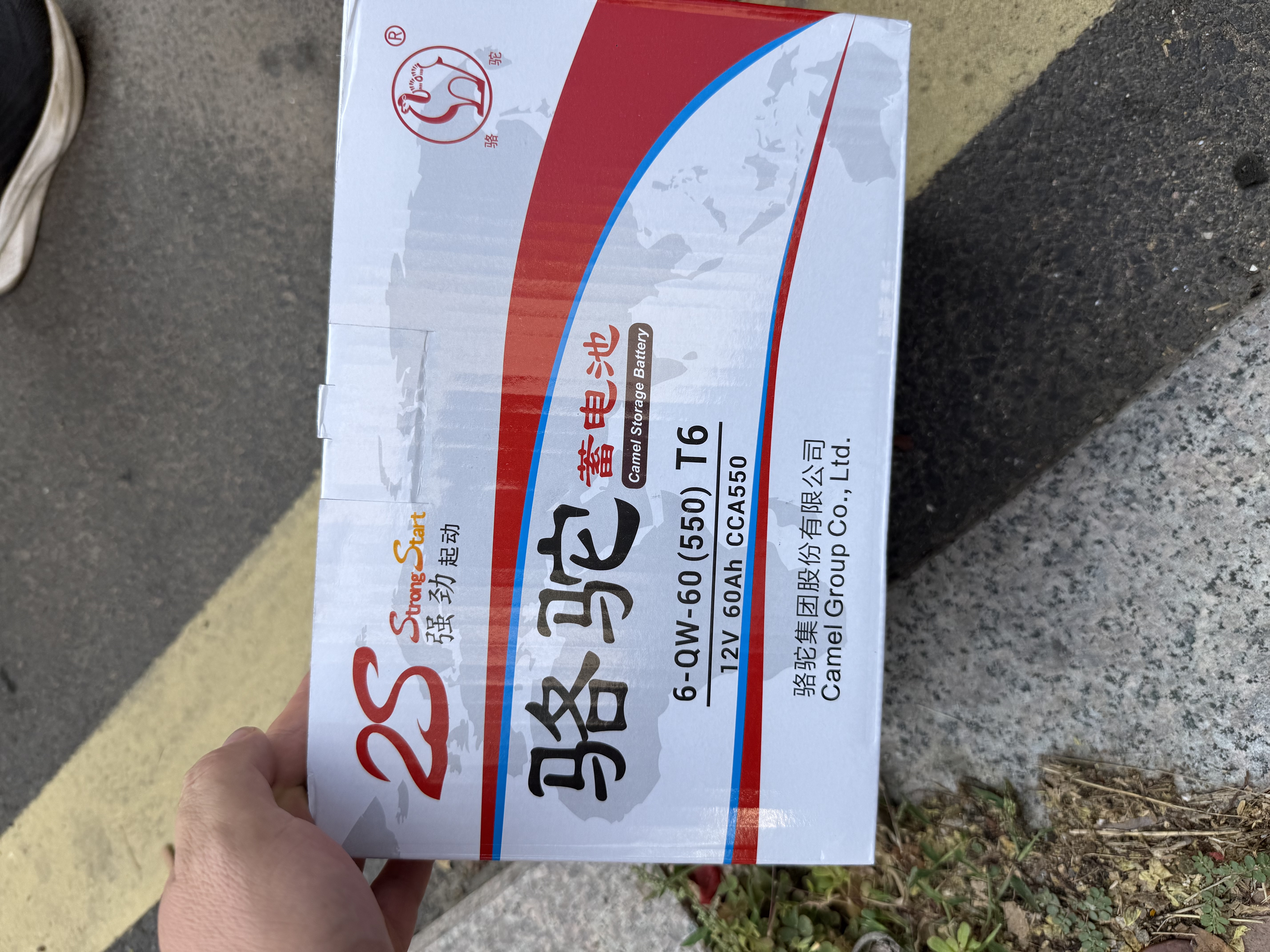 骆驼汽车电瓶蓄电池T6(2S)12V60AH 福特福睿斯福克斯众泰上门安装自营 实拍图